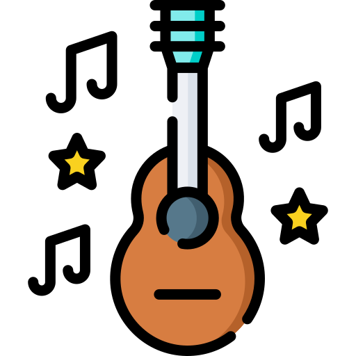 guitarra icono gratis