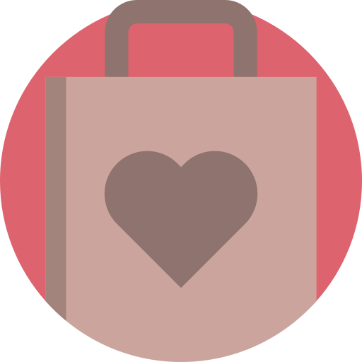bolsa de compras grátis ícone