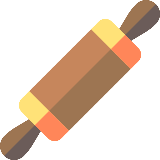 rolo de massa grátis ícone