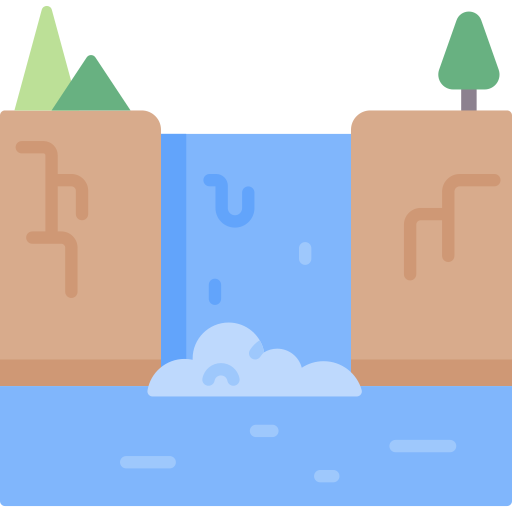 cascade Icône gratuit