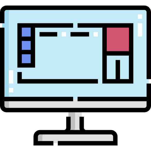 Software Detailed Straight Lineal color icon