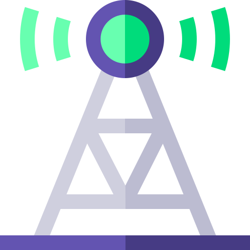 antena de radio icono gratis