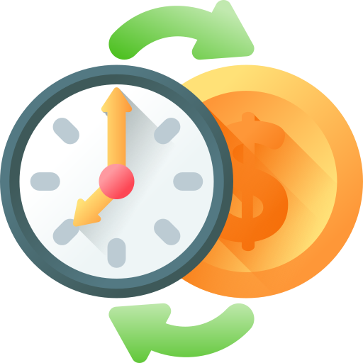 le temps, c'est de l'argent Icône gratuit le temps, c'est de l'argent Icône gratuit