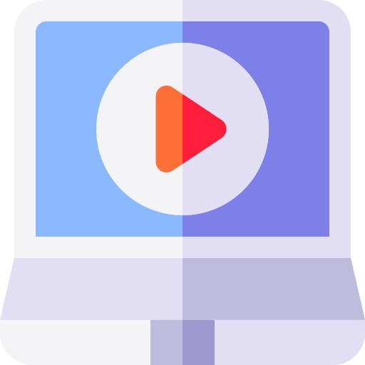 reproductor de video icono gratis