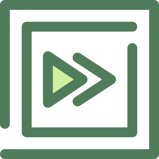 avance rápido icono gratis