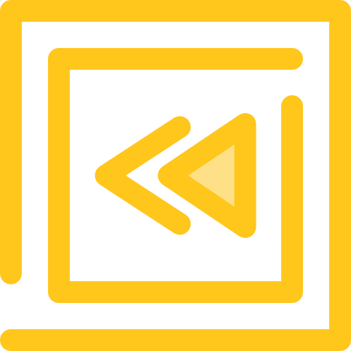 retroceso rápido icono gratis