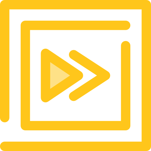 avance rápido icono gratis