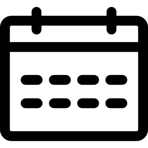 Wall calendar - free icon