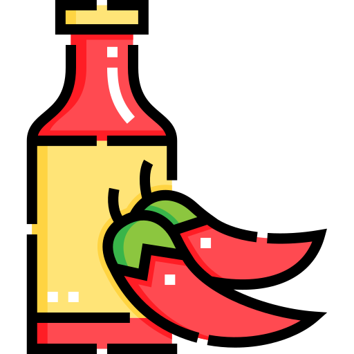 Hot Sauce Free Food Icons