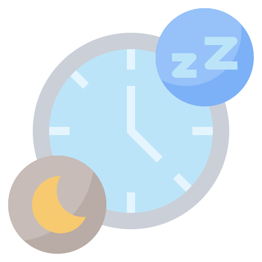 dormido icono gratis