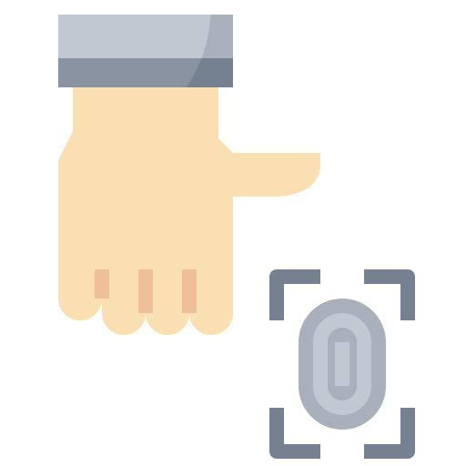 지문 무료 아이콘