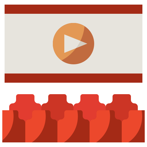 pantalla de cine icono gratis