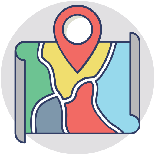 Map Generic Rounded Shapes icon