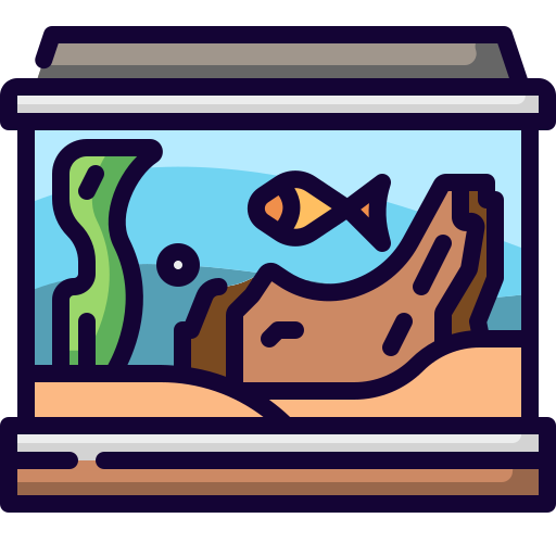 Fish tank Generic Outline Color icon