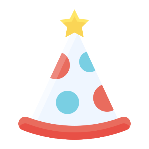 Party hat free icon