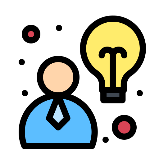 idea de negocio icono gratis