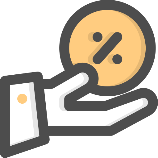 remise Icône gratuit