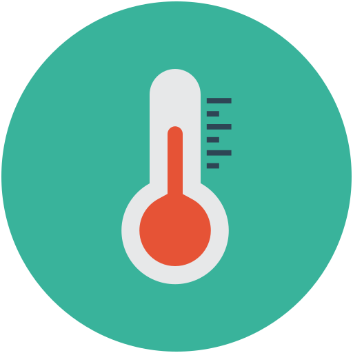 Thermometer Generic Circular icon