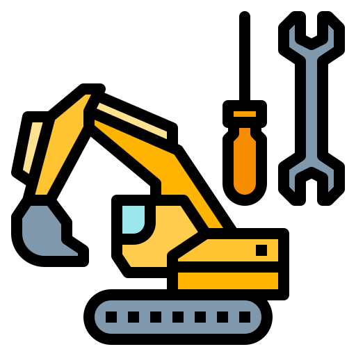 Excavator Ultimatearm Lineal Color Icon