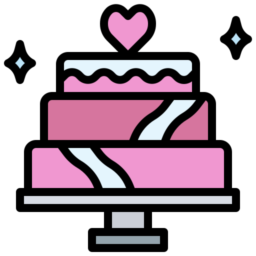 gâteau de mariage Icône gratuit gâteau de mariage Icône gratuit