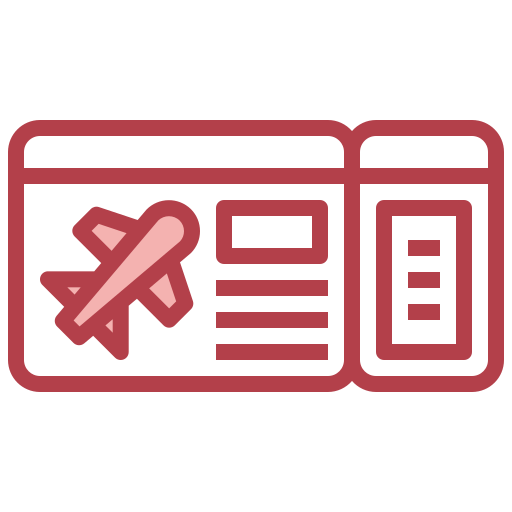 carte d'embarquement Icône gratuit