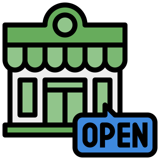 ouvert Icône gratuit ouvert Icône gratuit