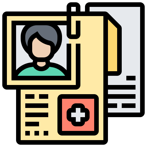 Medical record free icon Medical record free icon