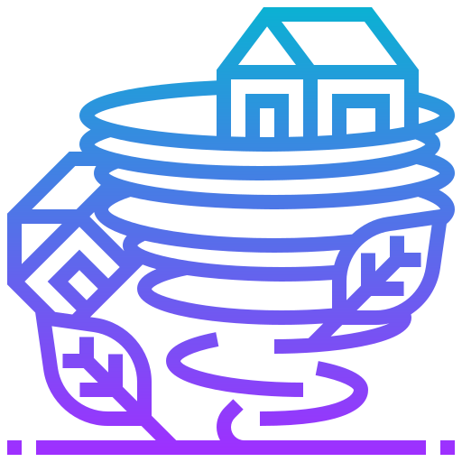 huracán icono gratis