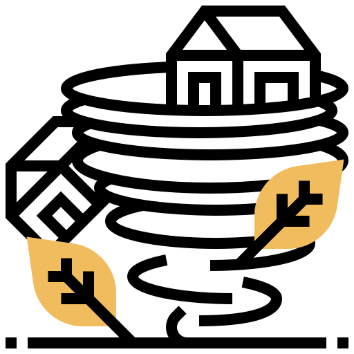 huracán icono gratis