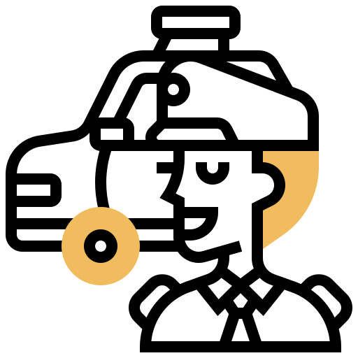 coche de policía icono gratis