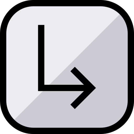biegen sie rechts ab kostenlos Icon biegen sie rechts ab kostenlos Icon