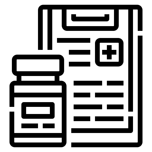 Medication free icon