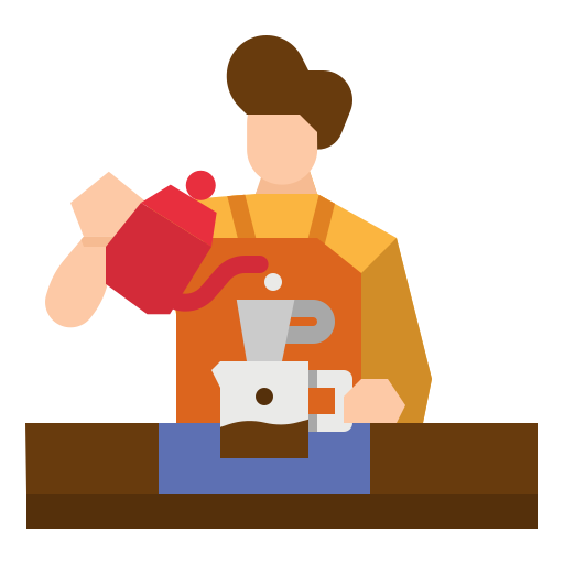 Barista free icon Barista free icon