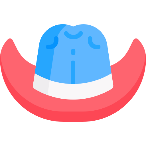 sombrero de vaquero icono gratis