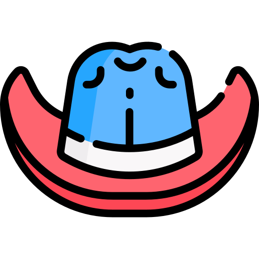 sombrero de vaquero icono gratis