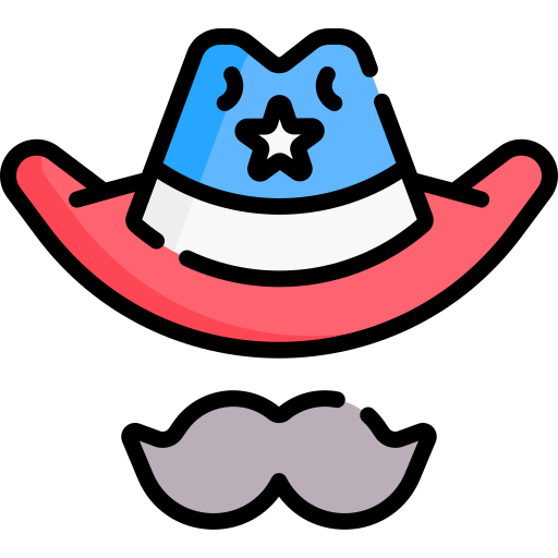 sombrero de vaquero icono gratis