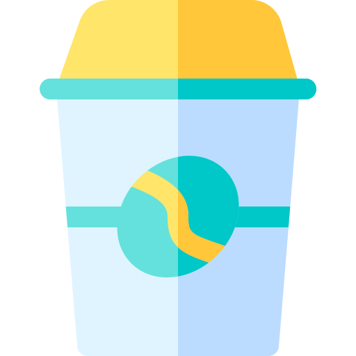 Coffee cup Basic Rounded Flat icon