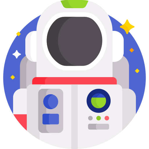 Astronaut Detailed Flat Circular Flat icon