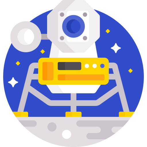 modulo lunar icono gratis