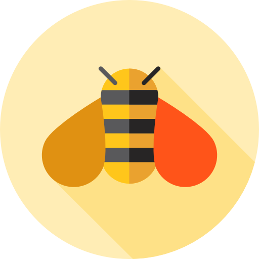 abeja icono gratis