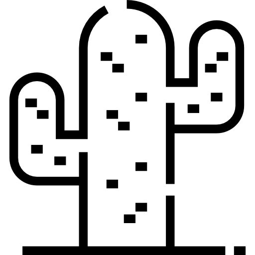 Cactus Detailed Straight Lineal icon