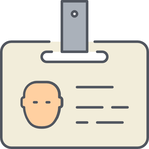 Идентификационная карта бесплатно иконка