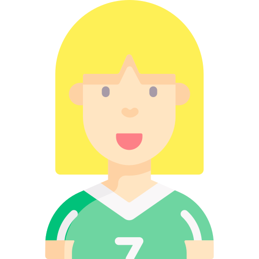 jugador de fútbol icono gratis