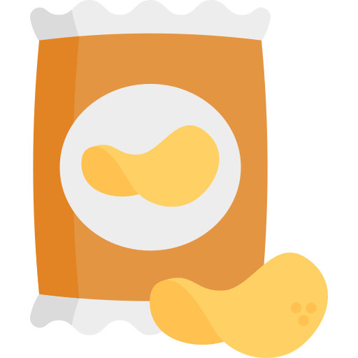 Potato chips Special Flat icon