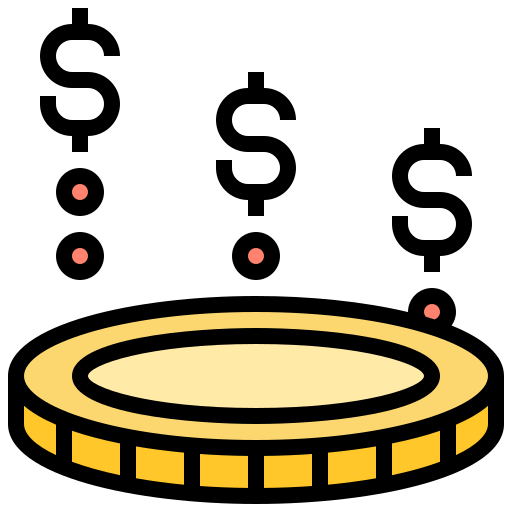 Dollar free icon