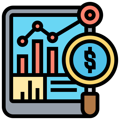 financiero icono gratis