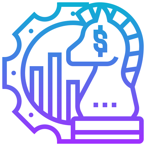 financiero icono gratis