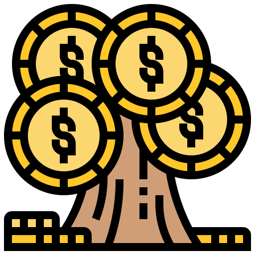 financiero icono gratis