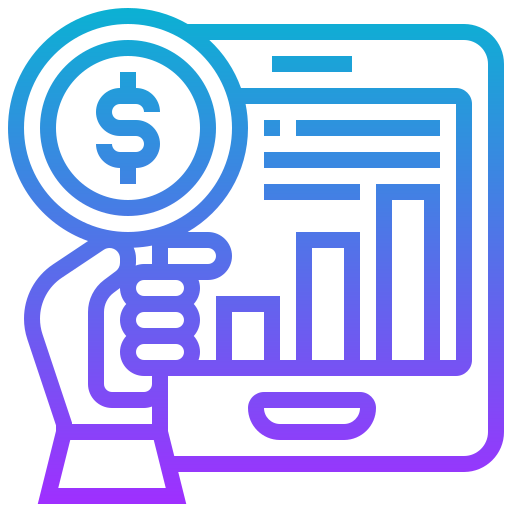 Investment Meticulous Gradient icon