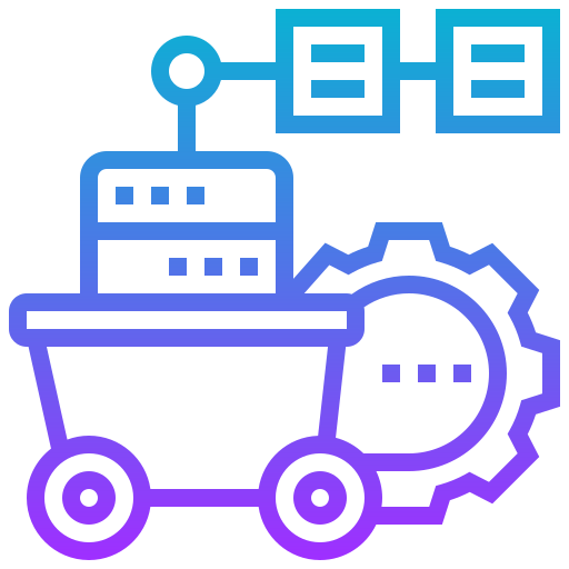 procesamiento de datos icono gratis